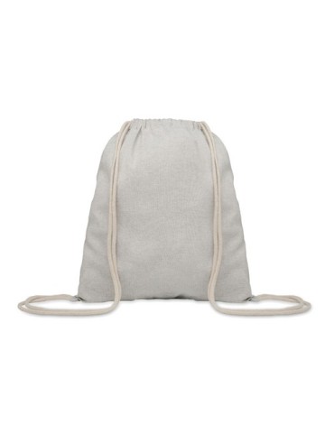 Sac  en coton recyclé 140 gr/m personnalisé - MUJIKA Matières : coton recyclé Couleurs : gris cadeau entreprise pas cher