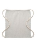 Sac  en coton recyclé 140 gr/m personnalisé - MUJIKA Matières : coton recyclé Couleurs : gris marquage laser ultra précis