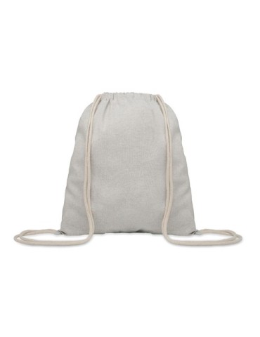 Sac  en coton recyclé 140 gr/m personnalisé - MUJIKA Matières : coton recyclé Couleurs : gris livraison express 24h 48h