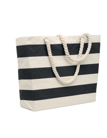 Sac de plage personnalisable en coton 220 gr/m² - HEAVEN STRIPE personnalisable avec votre logo