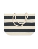 Sac de plage personnalisable en coton 220 gr/m² - HEAVEN STRIPE cadeau collaborateur premium