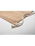 Sac à cordon  en jute - FUKURO Matières : jute Couleurs : beige objet promotionnel éco-responsable
