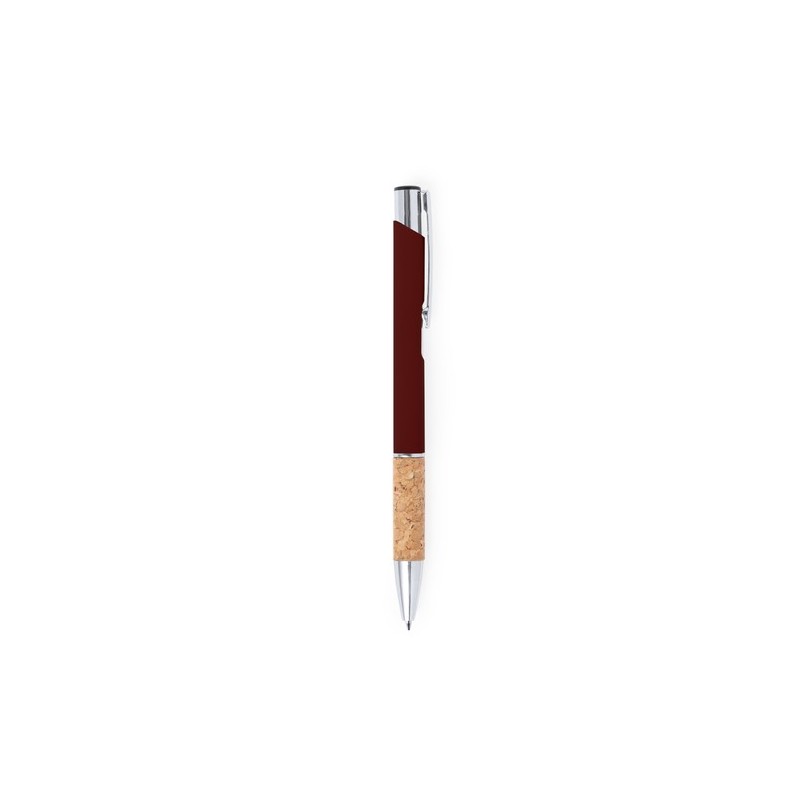 Stylo Écoresponsable Cadeau d'Entreprise Logard Matières : liège Couleurs : gris cadeau affaires élégant