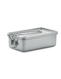 Lunchbox personnalisée en acier inox pas cher - TAMELUNCH idéale pour vos repas Matières : acier inoxydable Couleurs : argenté c