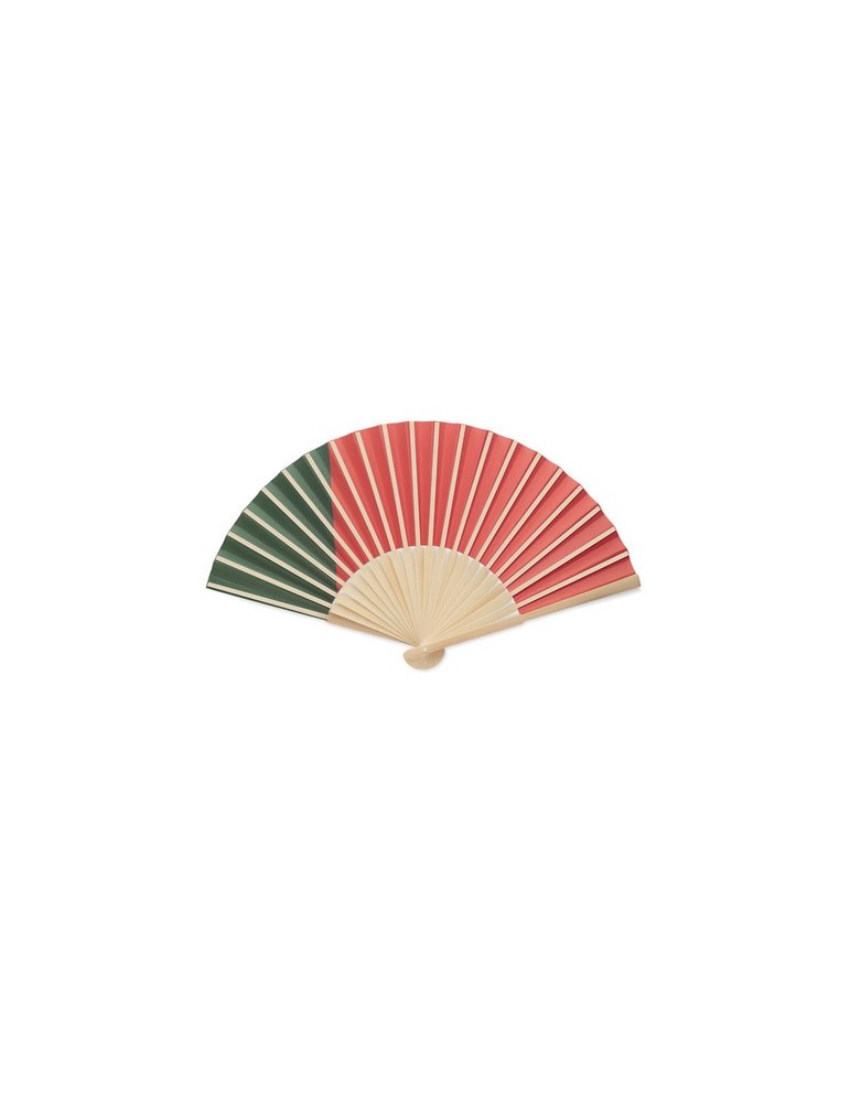 Éventail à motif de drapeau personnalisable FUNFAN marquage laser ultra précis