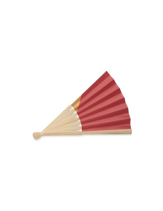 Éventail à motif de drapeau personnalisable FUNFAN personnalisable avec votre logo