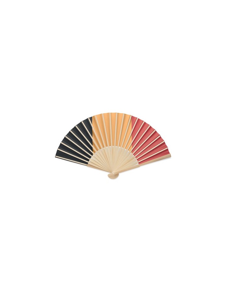 Éventail à motif de drapeau personnalisable FUNFAN cadeau entreprise pas cher