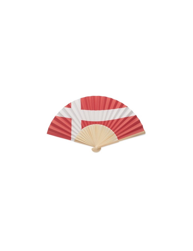 Éventail à motif de drapeau personnalisable FUNFAN impression haute définition