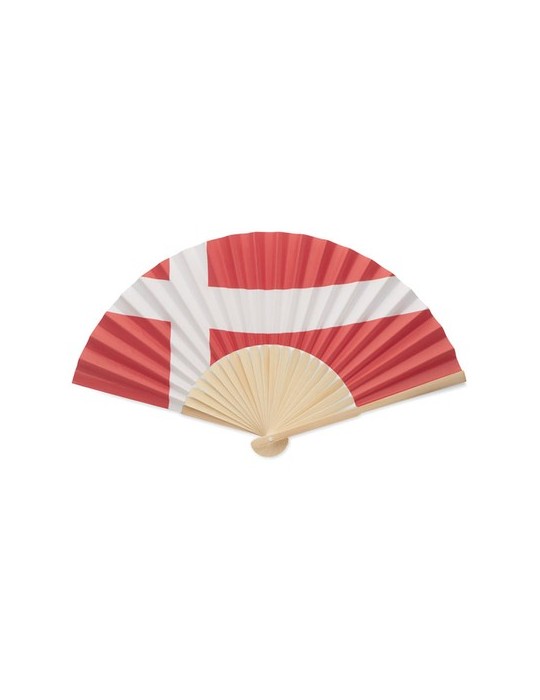 Éventail à motif de drapeau personnalisable FUNFAN impression haute définition