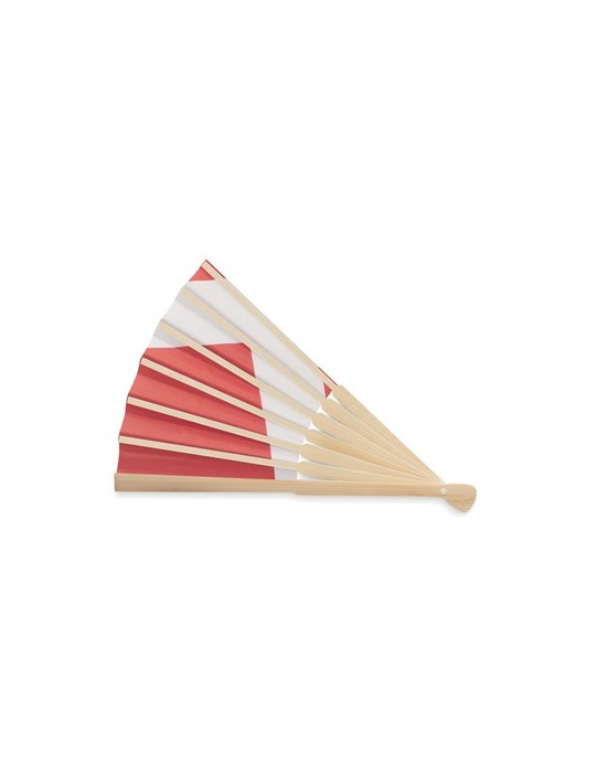 Éventail à motif de drapeau personnalisable FUNFAN goodies entreprise design