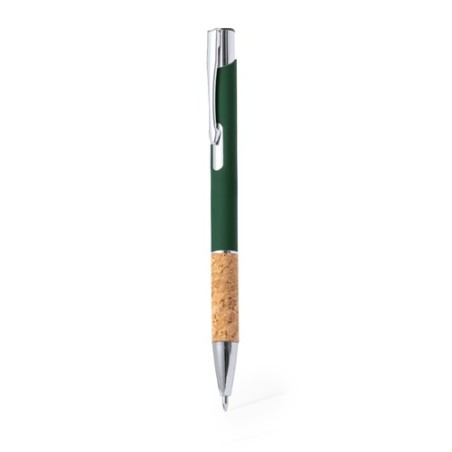 Stylo Écoresponsable Cadeau d'Entreprise Logard Matières : liège Couleurs : gris goodies personnalisé en stock
