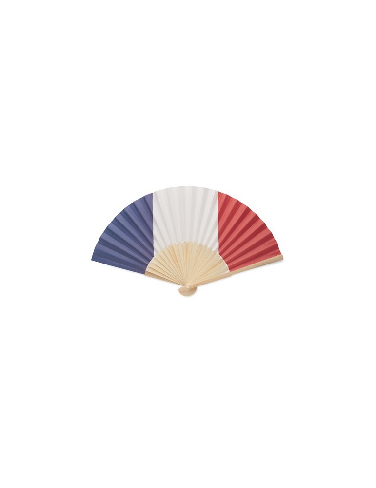 Éventail à motif de drapeau personnalisable FUNFAN personnalisable avec votre logo