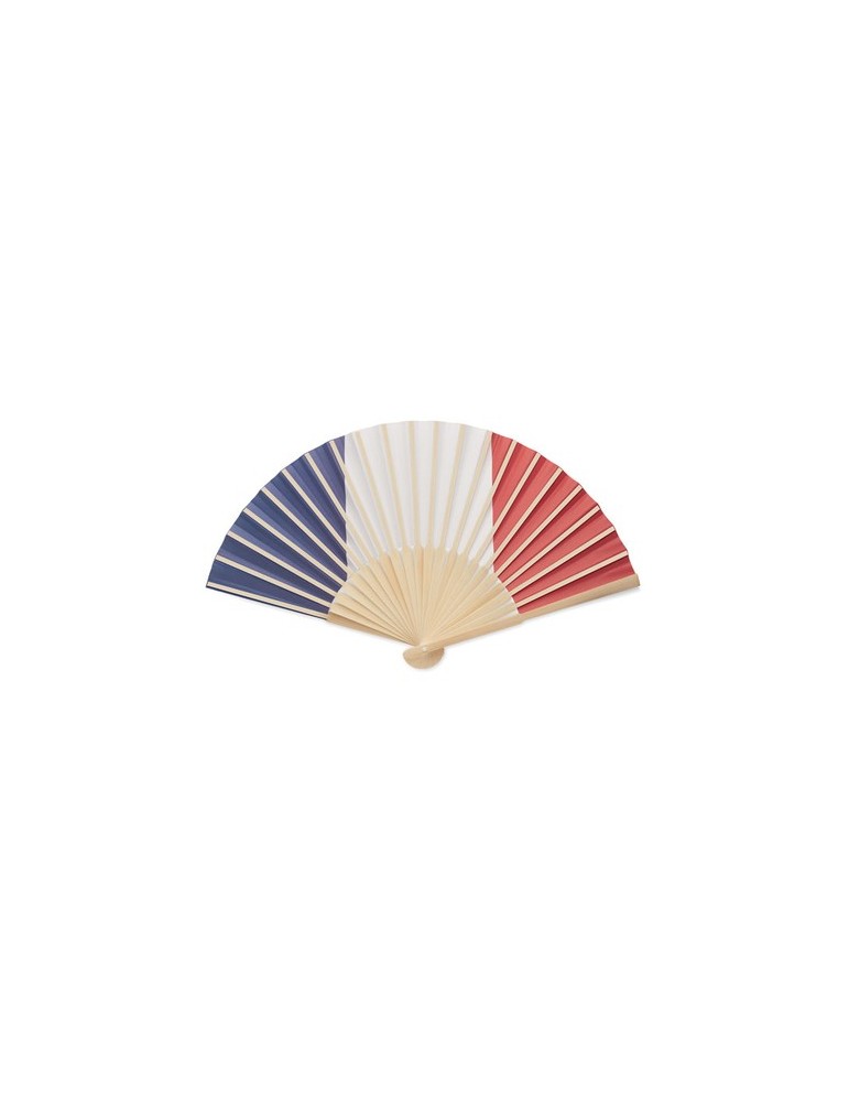 Éventail à motif de drapeau personnalisable FUNFAN goodies entreprise design