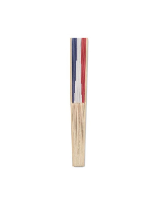 Éventail à motif de drapeau personnalisable FUNFAN goodies personnalisé en stock