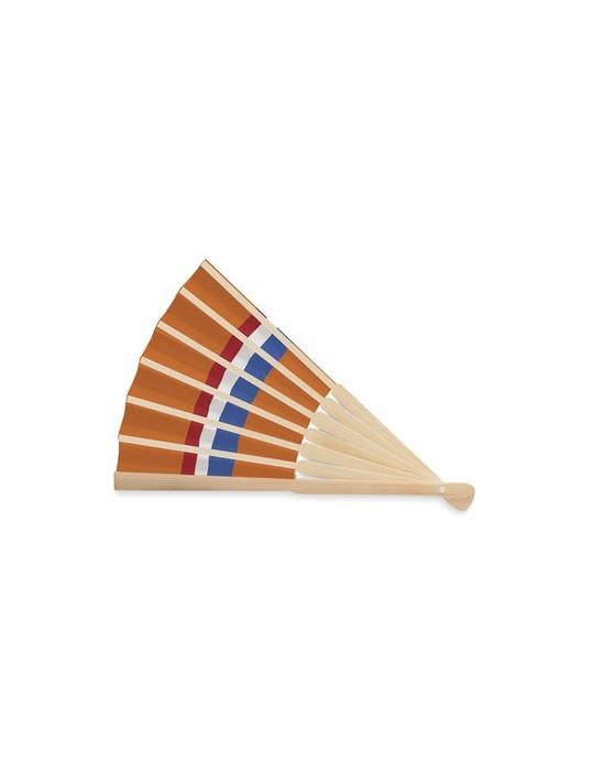 Éventail à motif de drapeau personnalisable FUNFAN cadeau entreprise pas cher