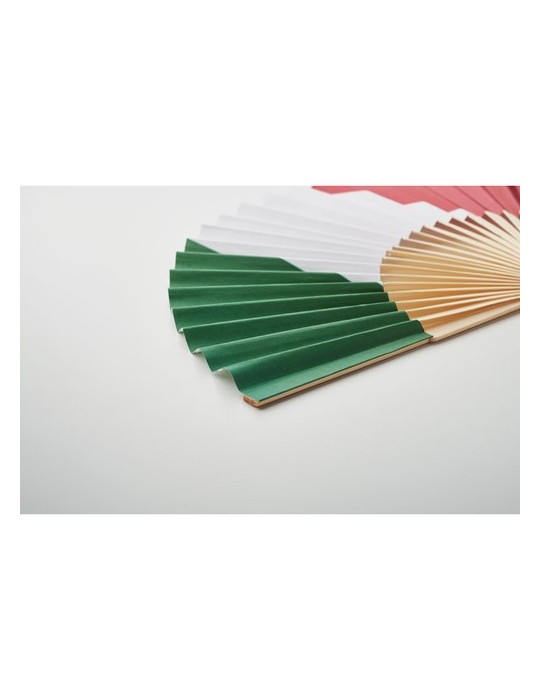 Éventail à motif de drapeau personnalisable FUNFAN impression logo haute qualité