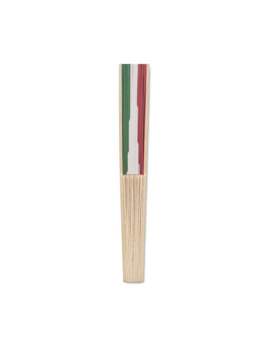 Éventail à motif de drapeau personnalisable FUNFAN marquage couleur éclatante