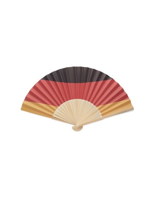 Éventail à motif de drapeau personnalisable FUNFAN cadeau entreprise pas cher