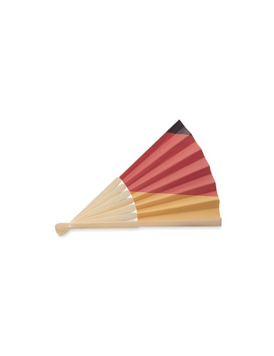 Éventail à motif de drapeau personnalisable FUNFAN goodies entreprise design