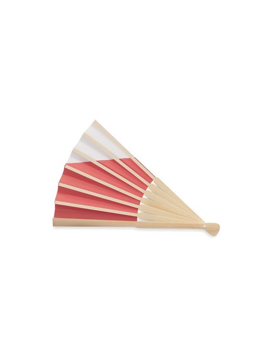 Éventail à motif de drapeau personnalisable FUNFAN livraison express 24h 48h