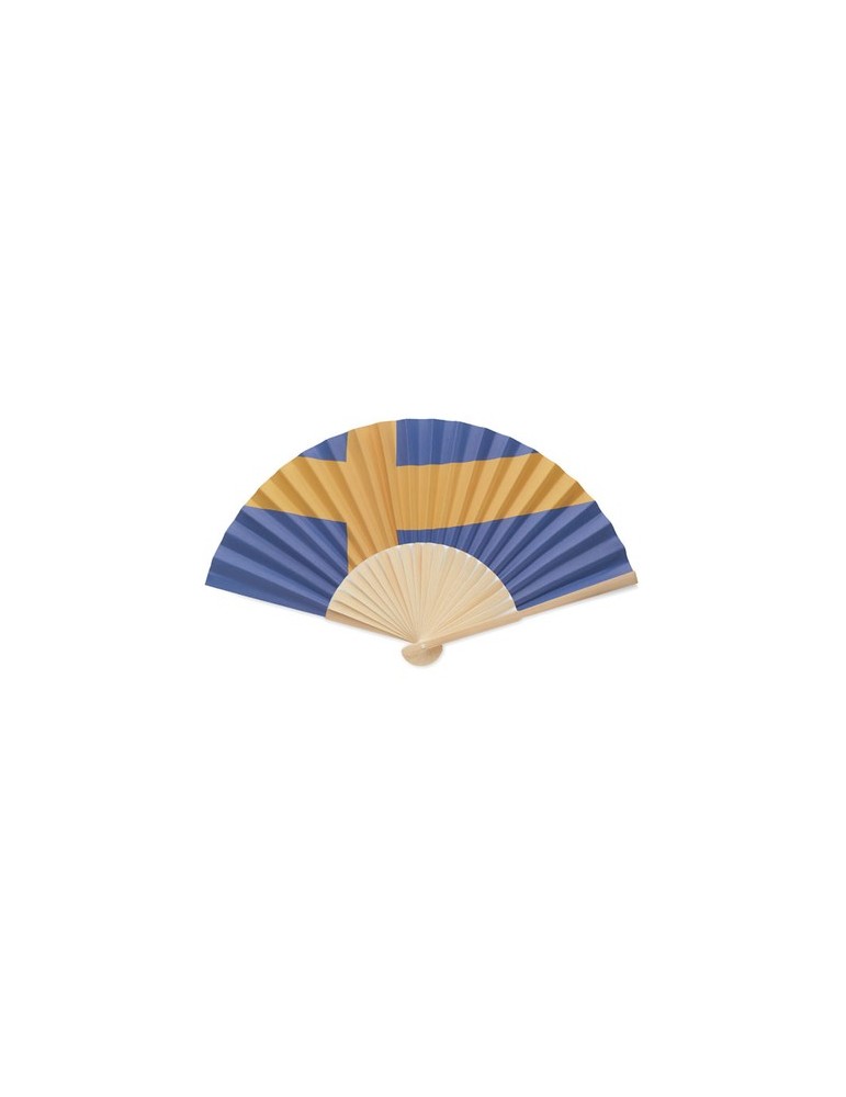 Éventail à motif de drapeau personnalisable FUNFAN accessoire événementiel unique