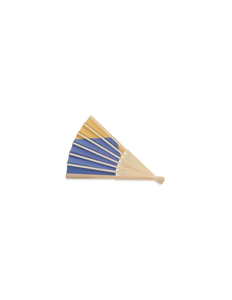 Éventail à motif de drapeau personnalisable FUNFAN objet promotionnel éco-responsable