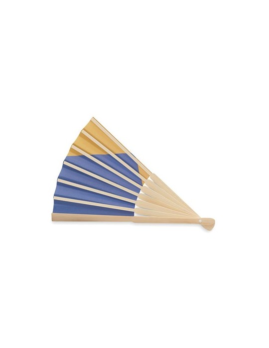 Éventail à motif de drapeau personnalisable FUNFAN objet promotionnel éco-responsable