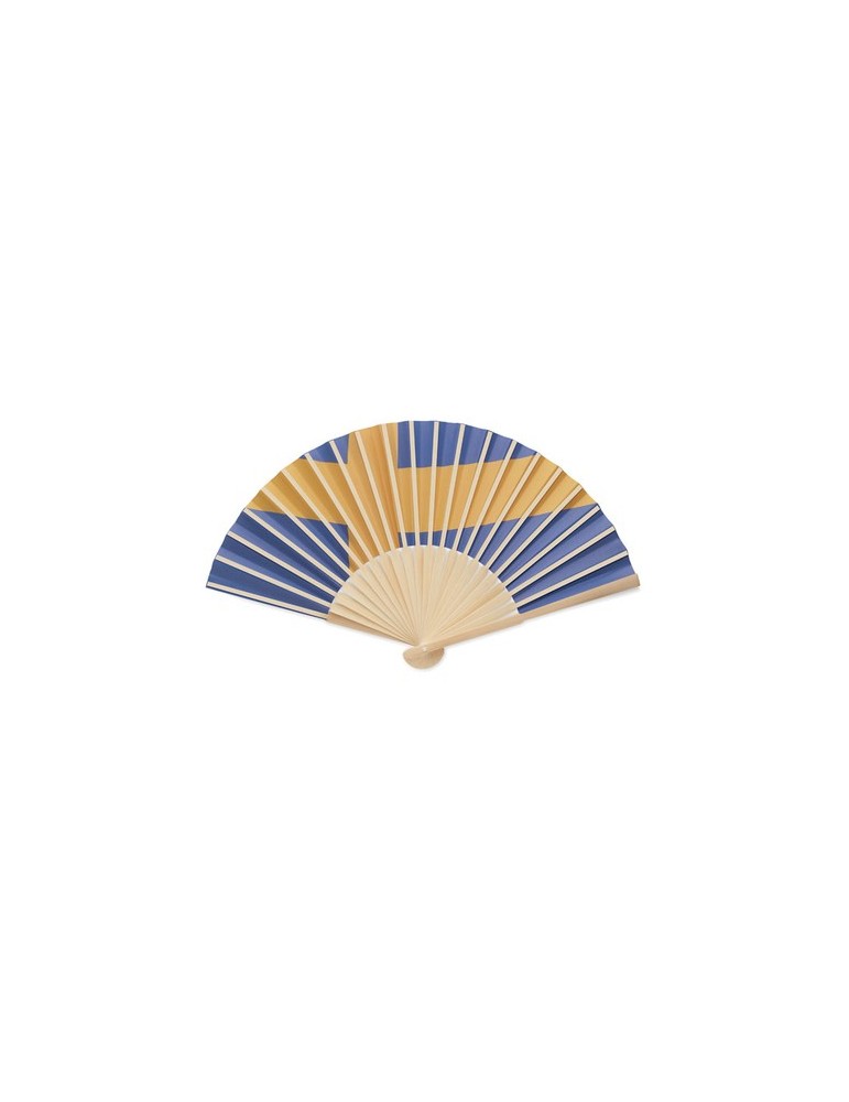Éventail à motif de drapeau personnalisable FUNFAN personnalisable avec votre logo