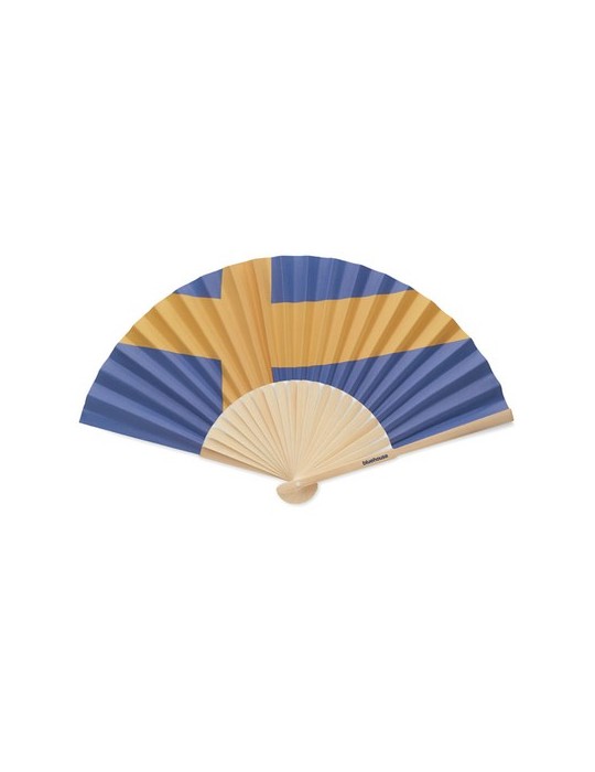Éventail à motif de drapeau personnalisable FUNFAN cadeau collaborateur premium