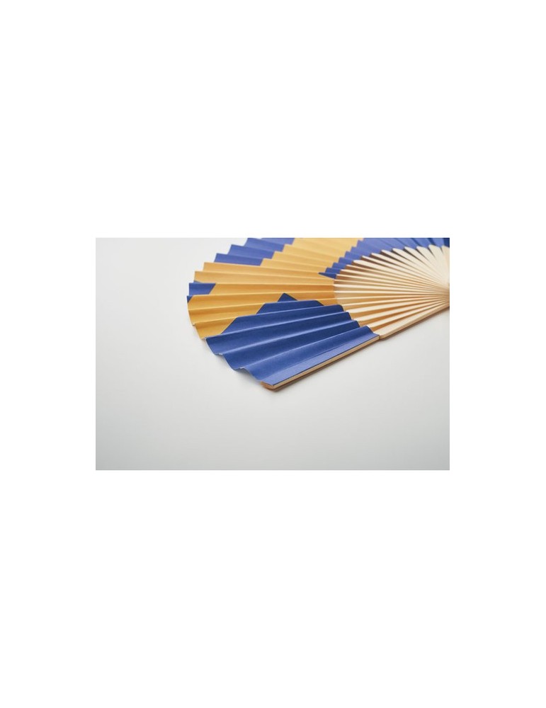 Éventail à motif de drapeau personnalisable FUNFAN goodies publicitaire durable