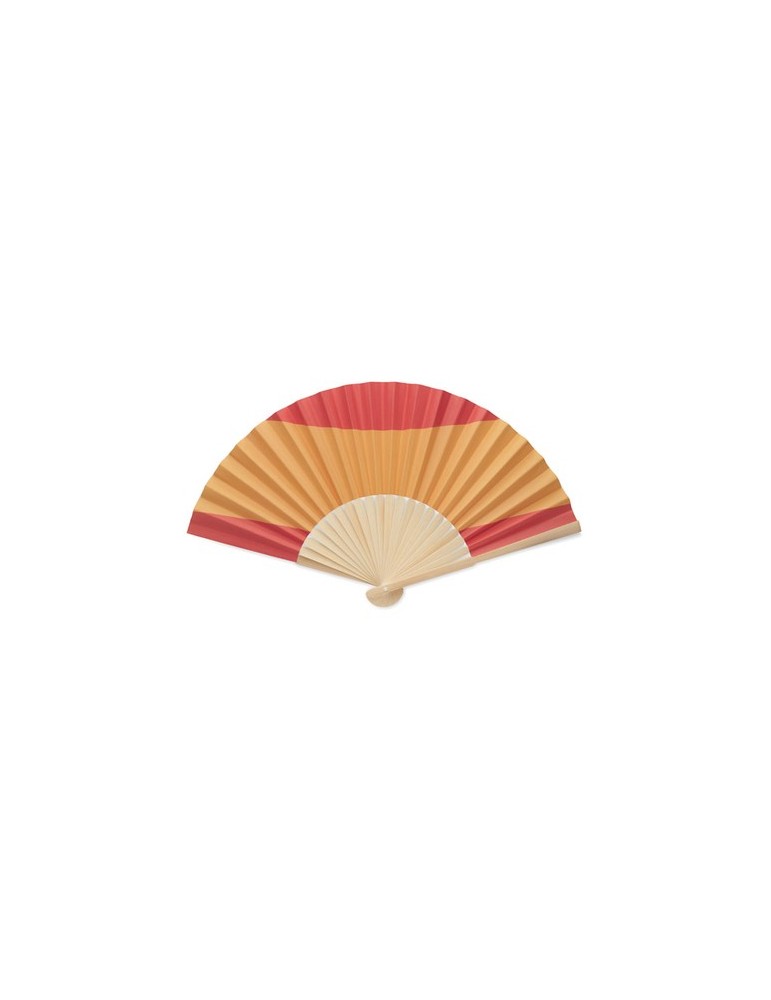 Éventail à motif de drapeau personnalisable FUNFAN impression logo haute qualité