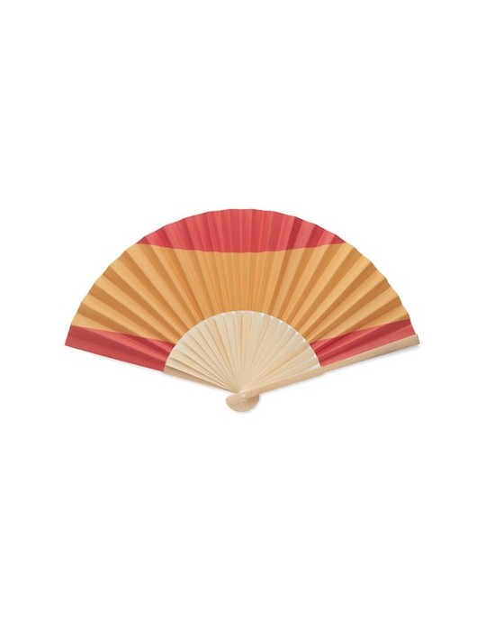 Éventail à motif de drapeau personnalisable FUNFAN impression logo haute qualité