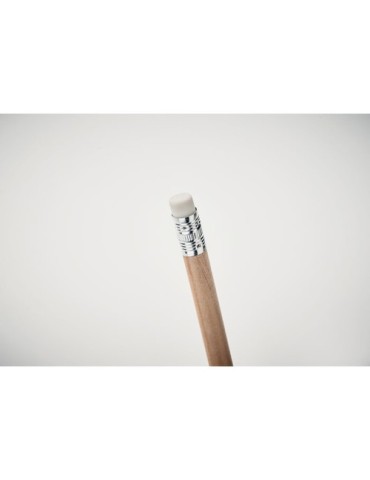 Crayon à papier  et pratique avec graines - PENSEED Matières : bois Couleurs : blanc marquage laser ultra précis