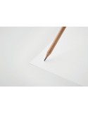Crayon à papier  et pratique avec graines - PENSEED Matières : bois Couleurs : blanc cadeau collaborateur premium