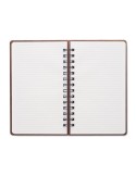 Carnet A5 Éco-responsable Personnalisé - GROWBOOK™ SAVAGE Matières : bois Couleurs : marron livraison express 24h 48h