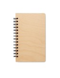 Carnet A5 Éco-responsable Personnalisé - GROWBOOK™ SAVAGE Matières : bois Couleurs : bois goodies entreprise design