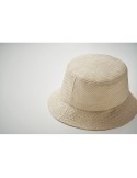 Chapeau bob en paille personnalisé BILGOLA+ marquage laser ultra précis