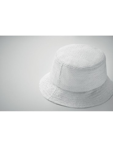 Chapeau bob en paille personnalisé BILGOLA+ impression haute définition