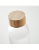 Bouteille en verre dépoli personnalisée 500ml ABE Matières : verre Couleurs : blanc transparent impression logo haute qualité