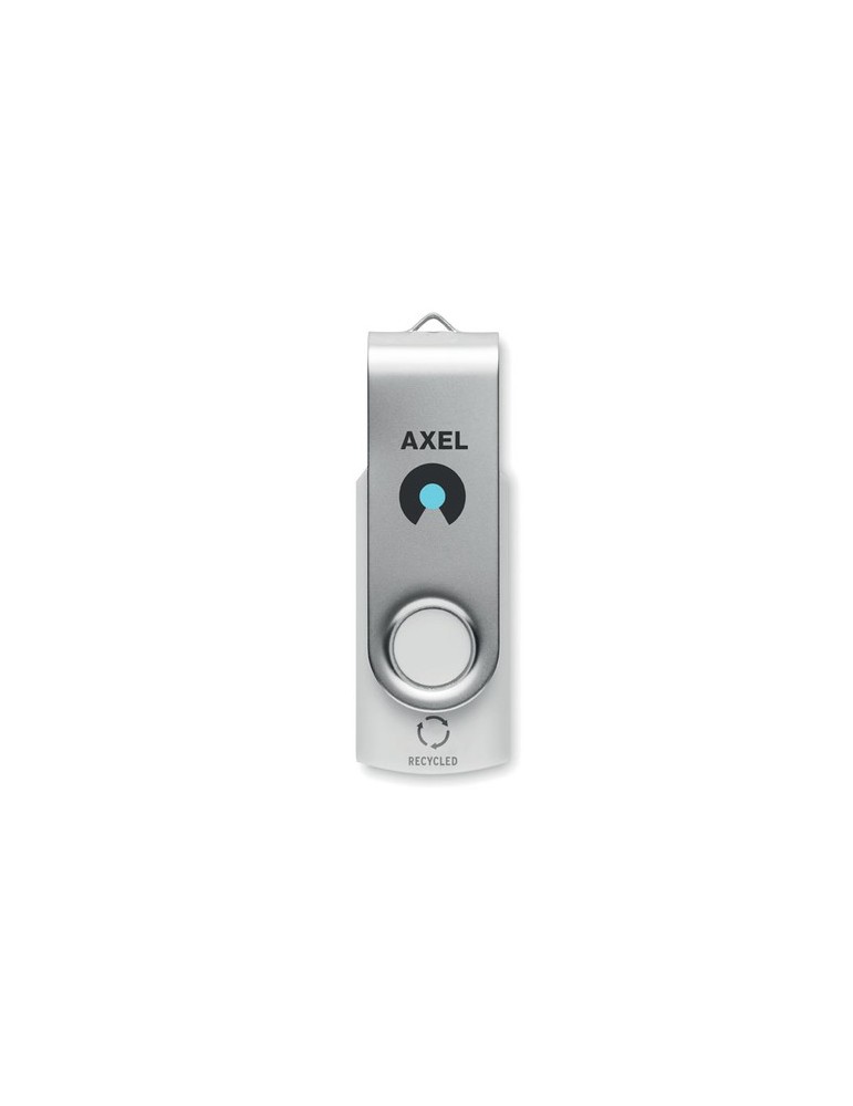 Clé USB  16G en ABS recyclé personnalisée - TECHMATE RABS personnalisable avec votre logo
