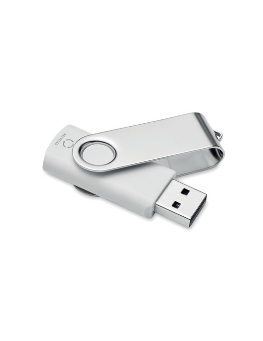 Clé USB  16G en ABS recyclé personnalisée - TECHMATE RABS cadeau entreprise pas cher