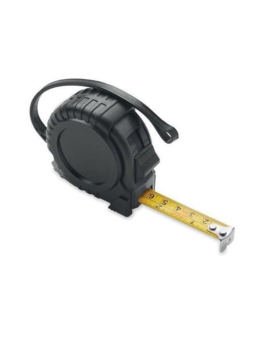 Ruban à Mesurer Éco-responsable 3M Personnalisé Pratique Pas Cher - MRTAPE Matières : ABS recyclé Couleurs : noir personnalisabl