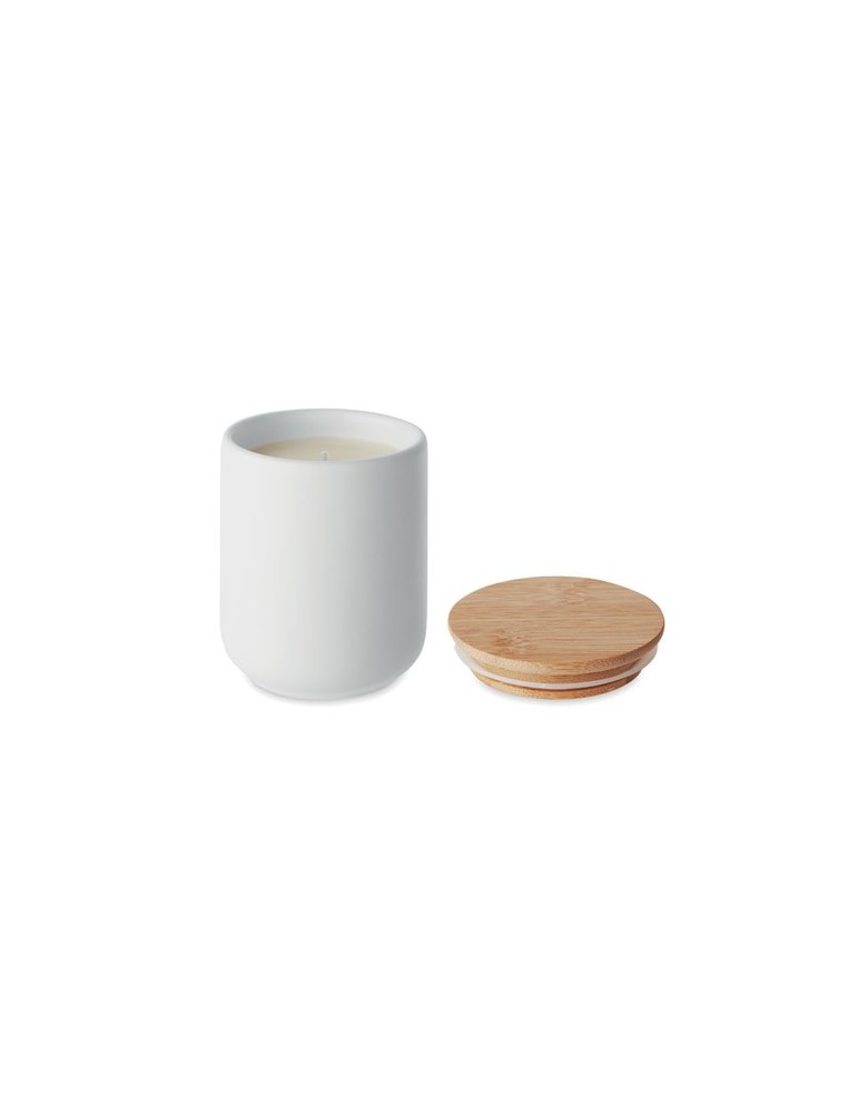 Bougie en Cire Végétale 200g - Fraîcheur de Lin Bougie en Cire Végétale 200g - Fraîcheur de Lin