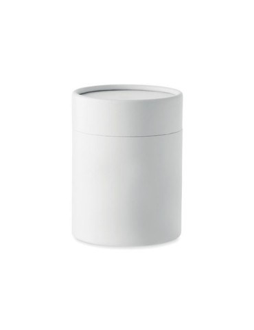 Bougie Végétale Personnalisée 200g - Fraîcheur de Lin Matières : grès Couleurs : blanc impression haute définition