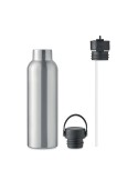 Bouteille Isotherme Éco-responsable Personnalisée 700 ml BOALI Couleurs : argenté mat Matières : acier inoxydable recyclé
