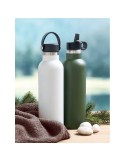 Bouteille Isotherme Éco-responsable Personnalisée 700 ml BOALI Couleurs : blanc Matières : acier inoxydable recyclé cadeau affai
