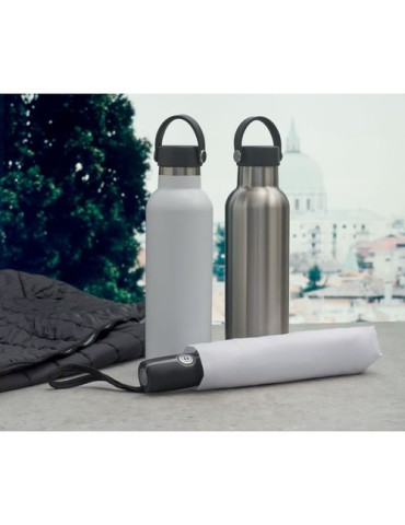 Bouteille Isotherme Éco-responsable Personnalisée 700 ml BOALI Couleurs : blanc Matières : acier inoxydable recyclé objet promo 