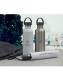 Bouteille Isotherme Éco-responsable Personnalisée 700 ml BOALI Couleurs : blanc Matières : acier inoxydable recyclé personnalisa
