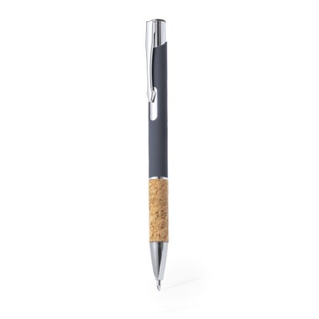 Stylo Écoresponsable Cadeau d'Entreprise Logard Matières : liège Couleurs : vert objet promotionnel éco-responsable