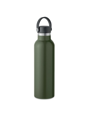 Bouteille Isotherme Éco-responsable Personnalisée 700 ml BOALI Couleurs : vert foncé Matières : acier inoxydable recyclé accesso
